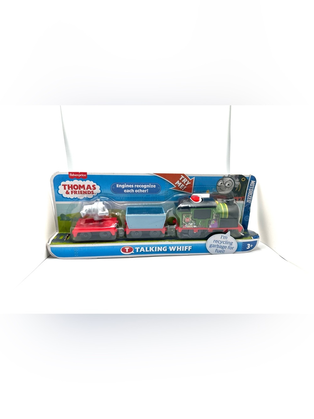 Thomas & Friends Talking Whiff Motorized Train NEW In Package